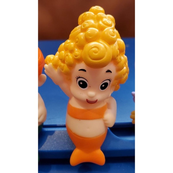 Ginsey Set of 5 Bubble Guppies Finger Puppets Bath Toys Educational, Party Favor - Picture 3 of 11
